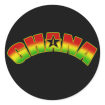 Ghana flag Black stars logo champions gifts stickers