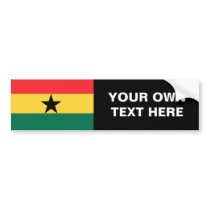 Ghana Flag bumper stickers
