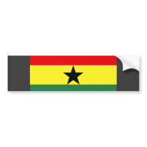 Ghana Flag bumper stickers
