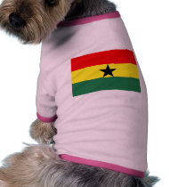 Ghana Flag pet clothing