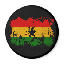 Ghana Flag Refrigerator Magnets