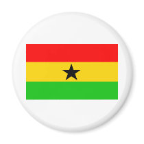 Ghana Flag Fridge Magnet