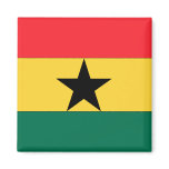 Ghana Flag Refrigerator Magnet