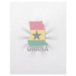 Ghana Flag Map 2.0 Custom Letterhead