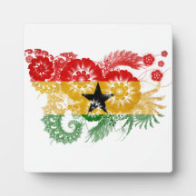 Ghana Flag Plaques