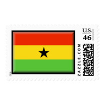 Ghana Flag postage