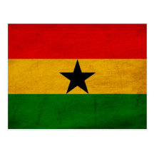 Ghana Flag Postcards