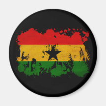 Ghana Flag Refrigerator Magnets