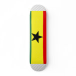 Ghana Flag Skateboard Deck