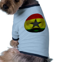 Ghana Football Pet Clothes