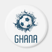 Ghana Football Refrigerator Magnet