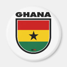 Ghana Fridge Magnet