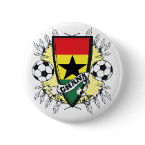 Ghana Futbol Button by brev87 Ghana Futbol Button
