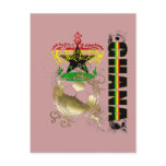 Ghana grunge Ghana logo flag of Ghana gifts Postcard