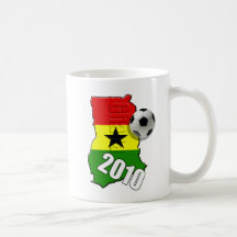 Ghana Map flag of Ghana soccer ball gifts Mugs