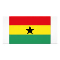 Ghana National Flag photo cards by All_Flags Ghana National Flag photo cards