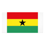 Ghana National Flag Photo Card