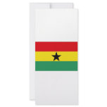 Ghana National Flag rack cards