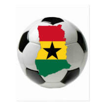 Ghana national team postcards