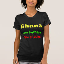 Ghana one mission t-shirts