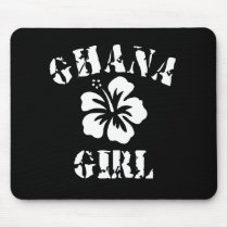 Ghana Pink Girl mousepads