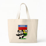 This adorable little panda is too cute! He's featured in front of a large flag from Ghana and ready to play football and score some goals. This cute design is perfect for football players and soccer fans! You can totally customize this gift! Change the color, move the design around, add your own text or images -- make it your own!