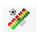 Ghana Soccer players and football coaches gifts Post Card
