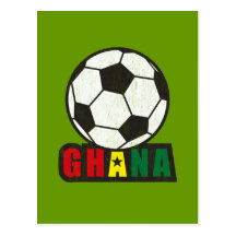 Ghana Soccer Postcards