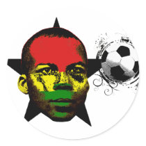 Ghana Soccer Sticker