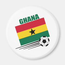 Ghana Soccer Team Magnet