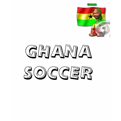 GHANA SOCCER T SHIRT by realduttyyeah