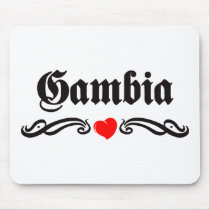 Ghana Tattoo Style Mouse Pad