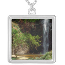 Ghana: Wli Falls, a.k.a. Agumatsa Falls (Volta Personalized Necklace