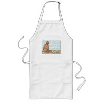 Ghandi Be The Change Quote aprons by BuddhaGifts Ghandi Be The Change Quote aprons