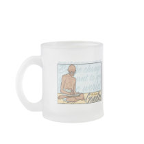Ghandi Be The Change Quote mugs by BuddhaGifts Ghandi Be The Change Quote mugs