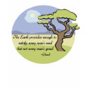 Ghandi Earth quote t-shirt by holiday_tshirts Ghandi Earth quote t-shirt