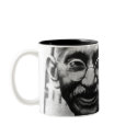 GHANDI, GHANDI mugs by madmerv GHANDI, GHANDI mugs