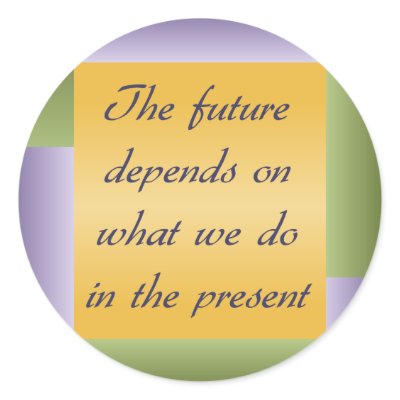 Ghandi inspirational quote Stickers by slamdunksapparel