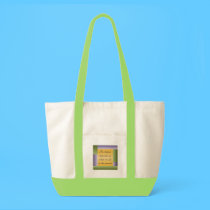 Ghandi inspirational quote Totebag
