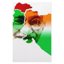 ghandi-on-india-and-pakistan-border stationery