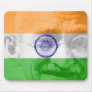 Ghandi on Indian Flag Mouse Pad