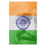 Ghandi on Indian Flag Custom Stationery