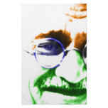 Ghandi on Subtle Indian Flag Stationery Design