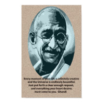 Ghandi quotation posters