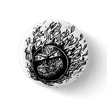 GHASTLY button by KoolSkull GHASTLY button