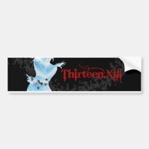 Ghastly Chill Sticker Bumper Stickers
