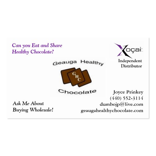 GHC BIZ CARD BUSINESS CARD TEMPLATE (front side)