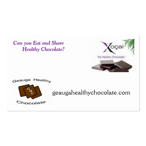 "GHC" Hand Out Cards / 22 Reasons Back Business Card Templates