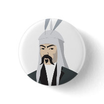 Ghengis Khan buttons by ric4erich Ghengis Khan buttons