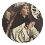 Ghent Altar Altar Of The Mystic Lamb Left Inner Ou stickers